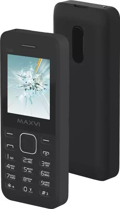Мобильный телефон MAXVI C20 BLACK (Без ЗУ)