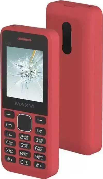 Мобильный телефон MAXVI C20 RED (Без ЗУ)