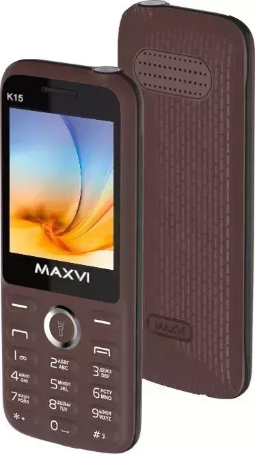 Мобильный телефон MAXVI K15 BROWN