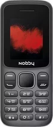 Мобильный телефон NOBBY 100 серо-черный