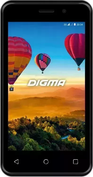 Смартфон DIGMA ALFA черный