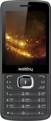 Мобильный телефон NOBBY 330T серо-черный