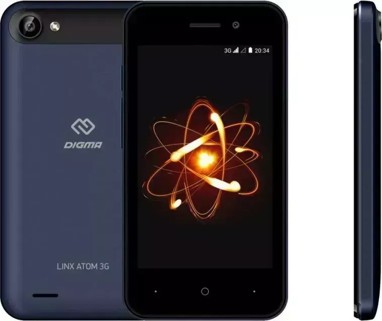 Смартфон DIGMA Linx Atom 3G темно-синий