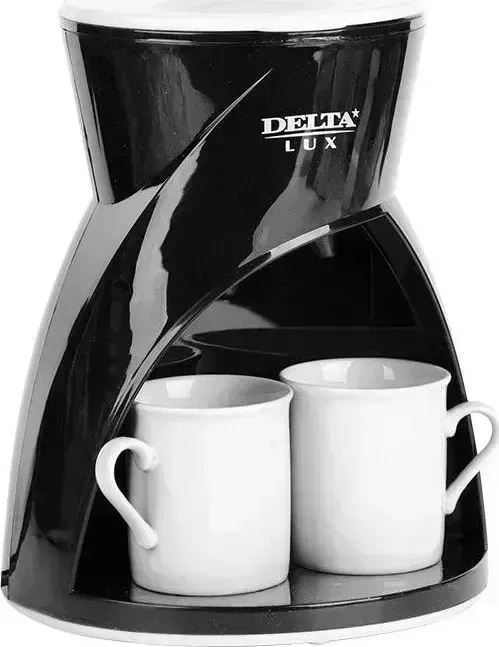 Кофеварка DELTA Lux DL-8131 черная
