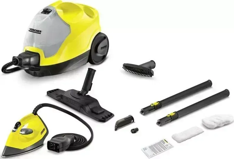 Пароочиститель KARCHER SI 4 EasyFix желтый/черный