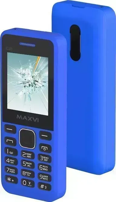 Мобильный телефон MAXVI C20 BLUE (Без ЗУ)