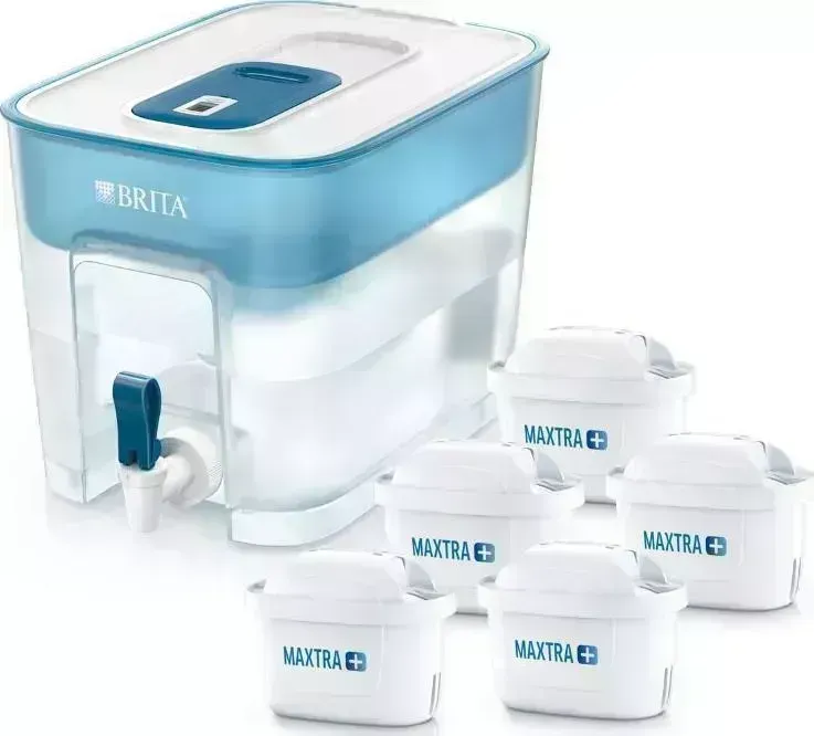 Фильтр-кувшин для воды BRITA Flow MX+ Memo морской 8.2л