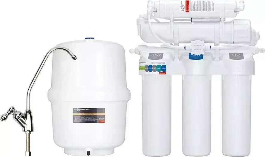 Фильтр для воды PRIO Новая вода Prio Новая Вода OD380 Econic Osmos белый 15л.