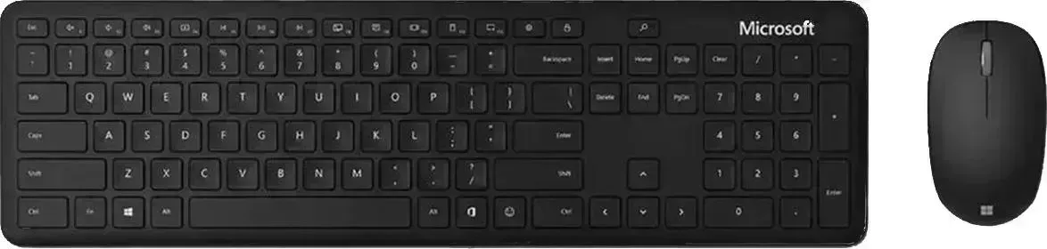 Клавиатура и мышь MICROSOFT RUS 900 Bluetooth Desktop Black (QHG-00011) Комплект мыши и клавиатуры