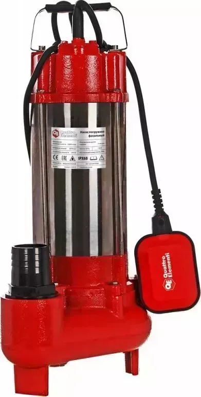 Насос погружной фекальный Quattro Elementi Sewage 1200F Ci