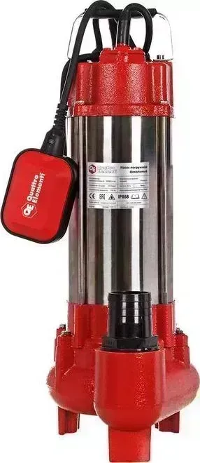 Насос погружной фекальный Quattro Elementi Sewage 1700F Ci