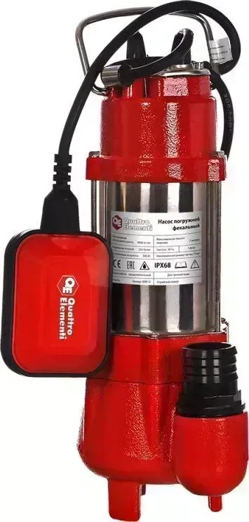 Насос погружной фекальный Quattro Elementi Sewage 300F Ci (910-140)