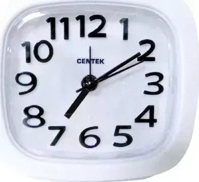 Часы настольные Centek CT-7205 белый