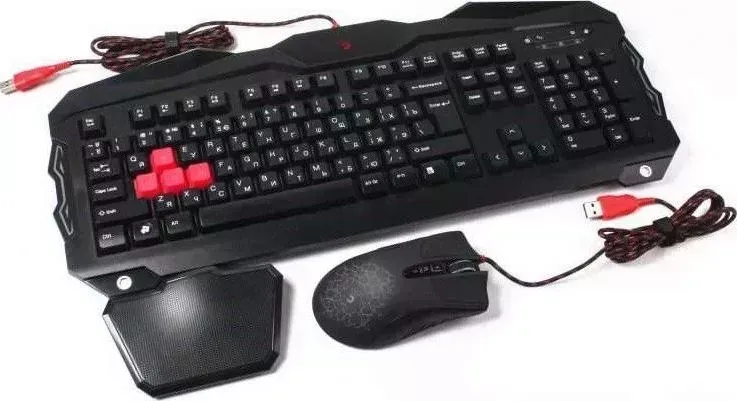 Клавиатура и мышь A4TECH Bloody Q2100/B2100 USB черный Комплект мыши и клавиатуры
