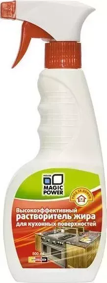 Средство для ухода за техникой MAGIC POWER MP-021 Растворитель жира для кухонных поверхностей 500 мл