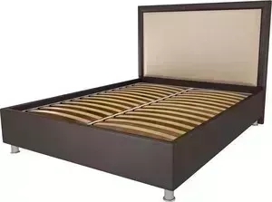 Кровать OrthoSleep Нью-Йорк шоколад-бисквит ортопед.основание 200х200