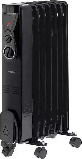 Обогреватель масляный CENTEK Радиатор CT-6200 BLACK