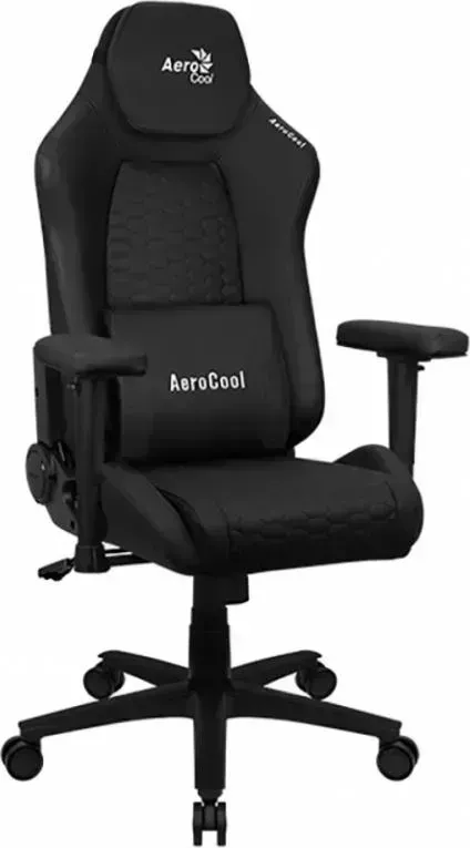 Кресло офисное AEROCOOL Crown Leatherette All Black