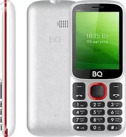 Мобильный телефон BQ Смартфон 2440 STEP L+ WHITE/RED