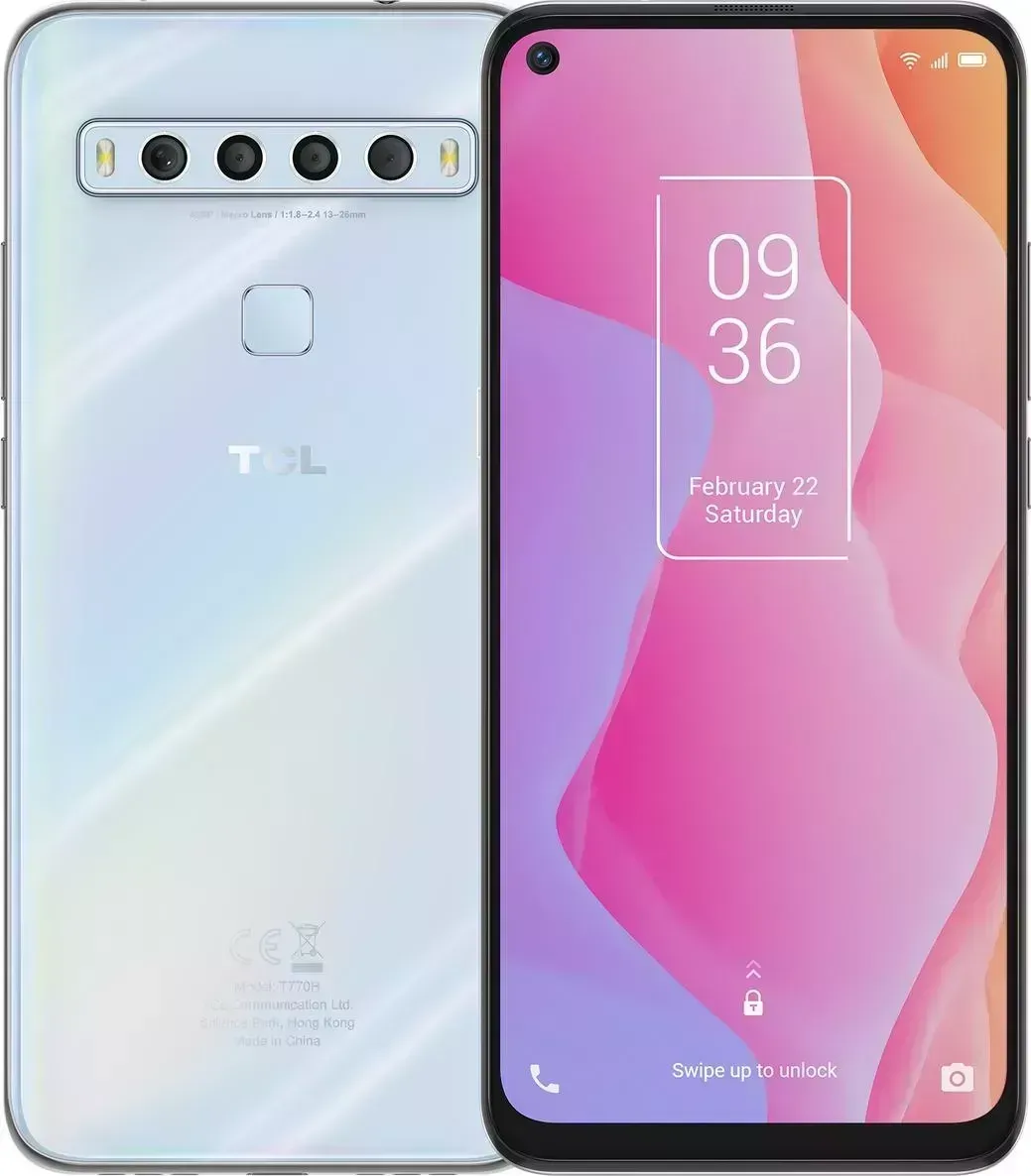 Смартфон TCL 10L 6/64Gb White