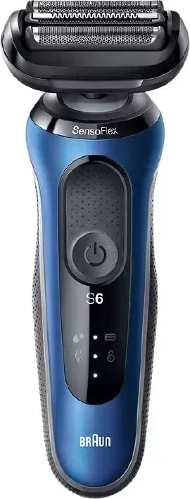 Бритва BRAUN 60-B7200cc черный/голубой