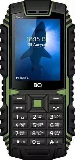 Мобильный телефон BQ Смартфон 2447 Sharky Black-Green