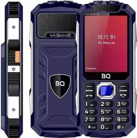 Мобильный телефон BQ Смартфон 2817 TANK QUATTRO POWER синий