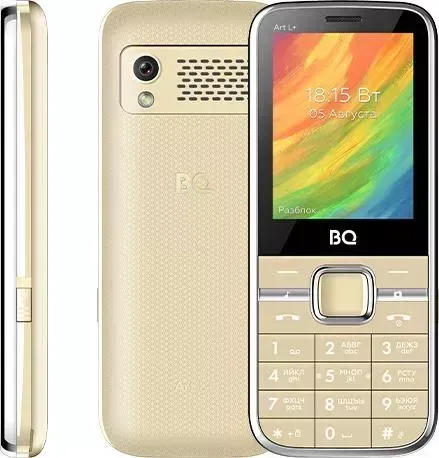 Мобильный телефон BQ Смартфон 2448 Art L+ Gold
