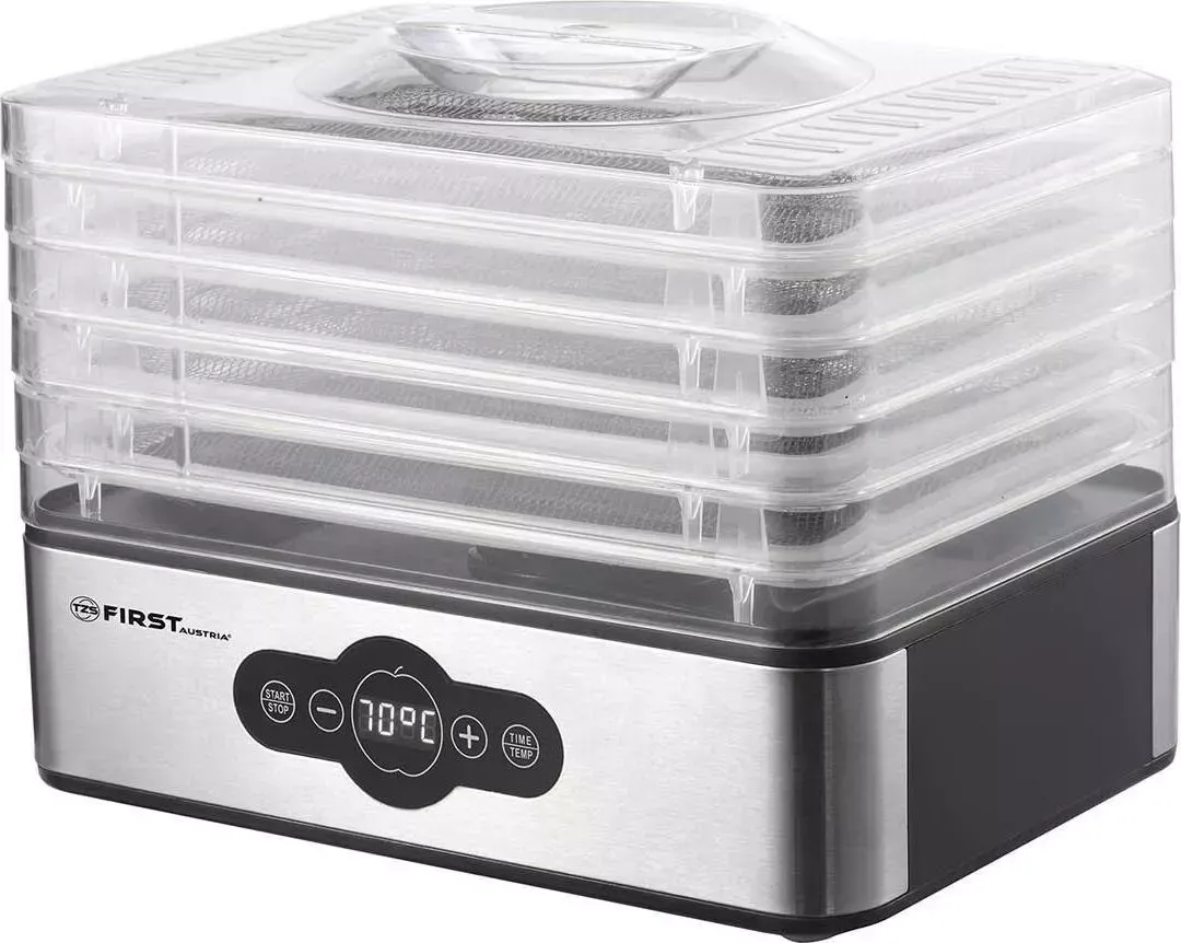 Сушилка для овощей и фруктов FIRST продуктов FA-5126-6 Stell