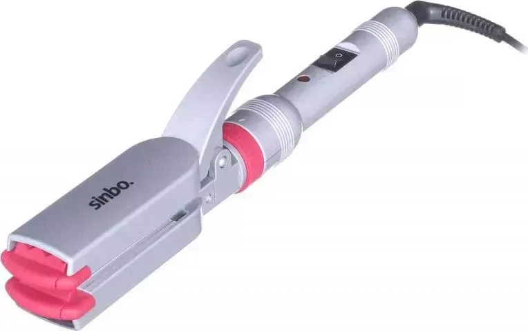 Прибор для укладки волос SINBO SHD 7071 серебристый/розовый