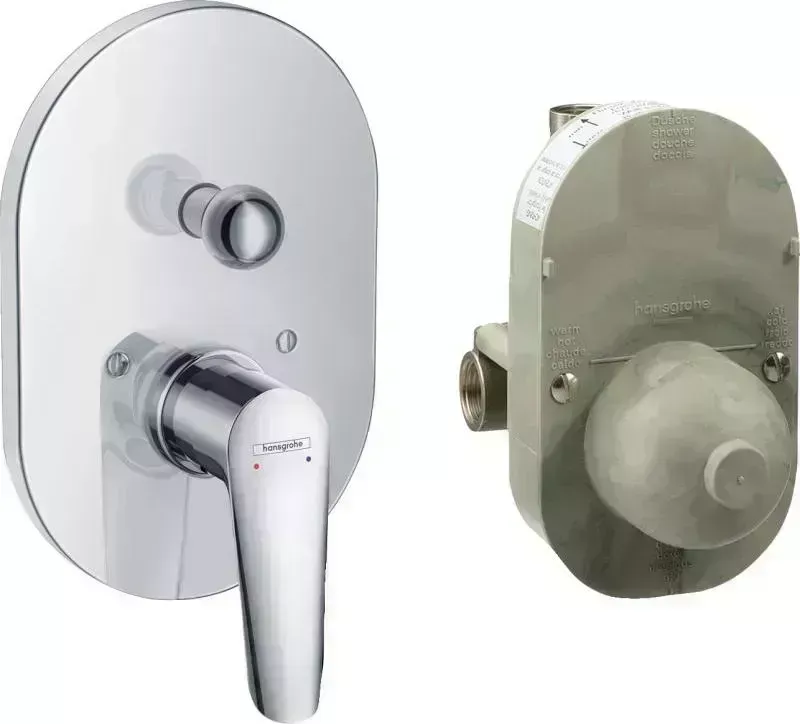 Смеситель для ванны Hansgrohe Logis E 71408000