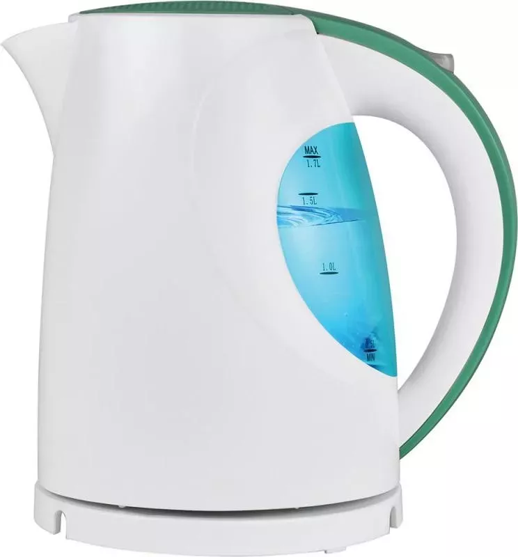 Чайник электрический POLARIS PWK 1723C Белый/зеленый