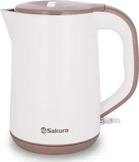 Чайник электрический SAKURA SA-2141BG бежево-коричневый