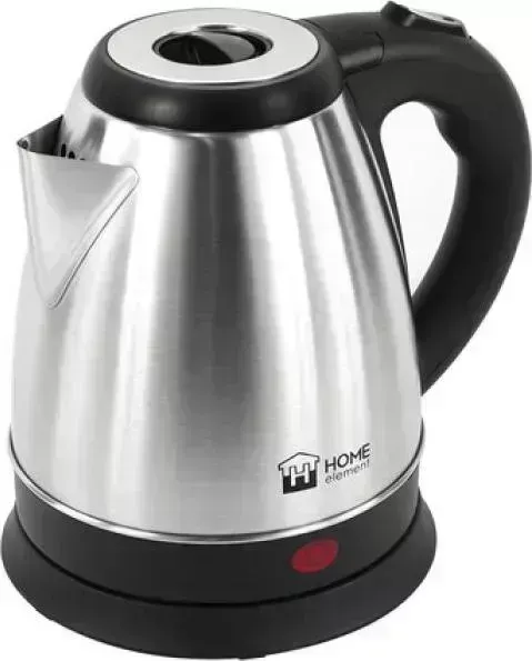 Чайник электрический HOME ELEMENT HE-KT176 черный/сталь