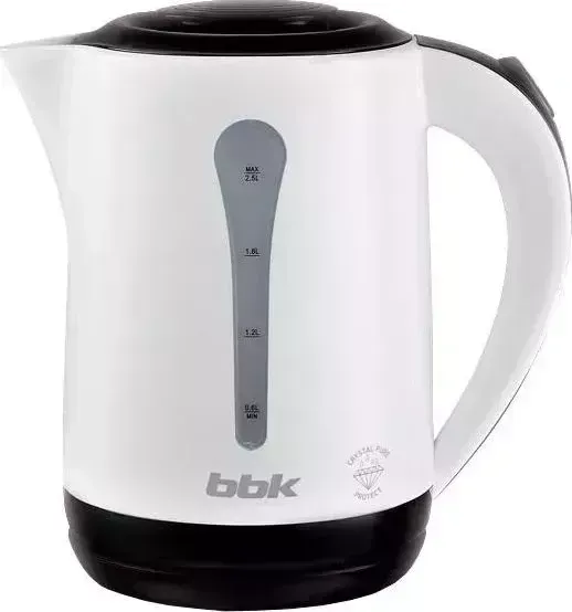 Чайник электрический BBK EK2501P белый/черный
