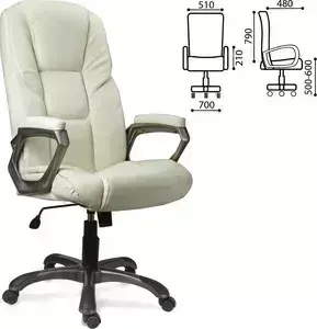 Кресло офисное Brabix Titan EX-579 экокожа бежевое 531399