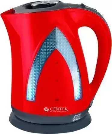 Чайник электрический CENTEK CT-1036 красный/черный