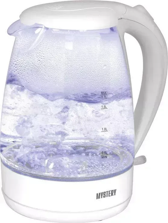 Чайник электрический MYSTERY MEK-1626 white
