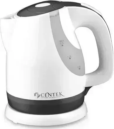 Чайник электрический CENTEK CT-1048 черный/белый