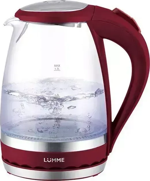 Чайник электрический LUMME LU-220 красный гранат