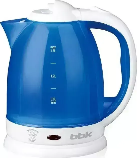 Чайник электрический BBK EK1755P белый/голубой