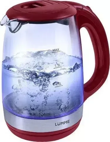 Чайник электрический LUMME LU-135 красный гранат