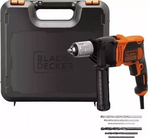 Дрель  Black & Decker BEH850K (кейс в комплекте)