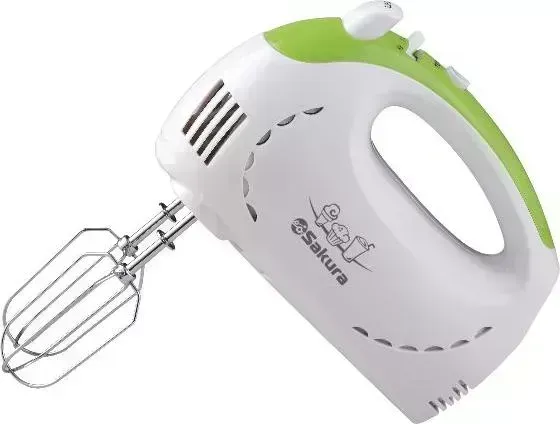 Миксер SAKURA SA-6319GR белый/зеленый
