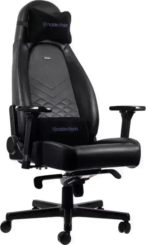 Кресло  Noblechairs ICON PU Leather / black/blue (NBL-ICN-PU-BBL)