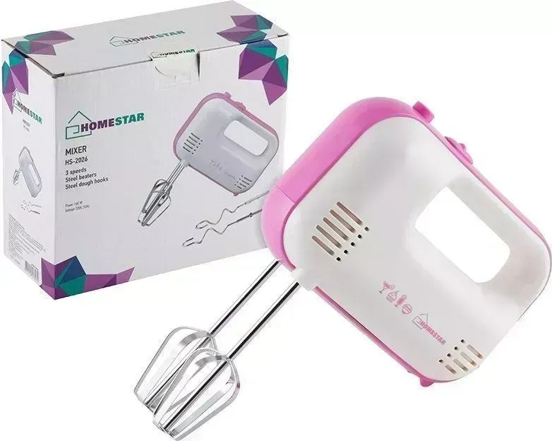 Миксер HOMESTAR HS-2026 розовый