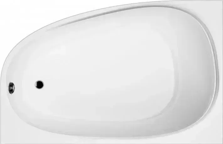 Акриловая ванна Am.Pm Sensation W30A-170R110W-D 170х110см правосторонняя, на каркасе, с фронтальной панелью