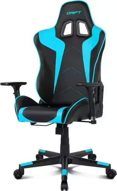 Кресло  Drift DR300 PU Leather / black/blue