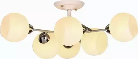 Люстра  Hiper H007-6 Чёрный с золотом