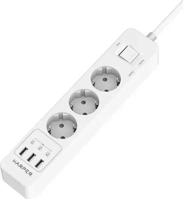 Сетевой фильтр HARPER UCH-360 White